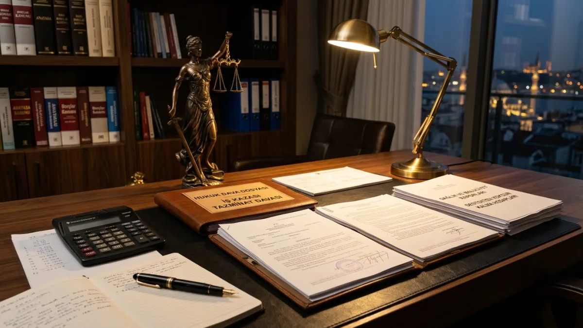 İş Kazası Maddi ve Manevi Tazminat Davası: SGK Gelirinin Tenzili (PSD)
