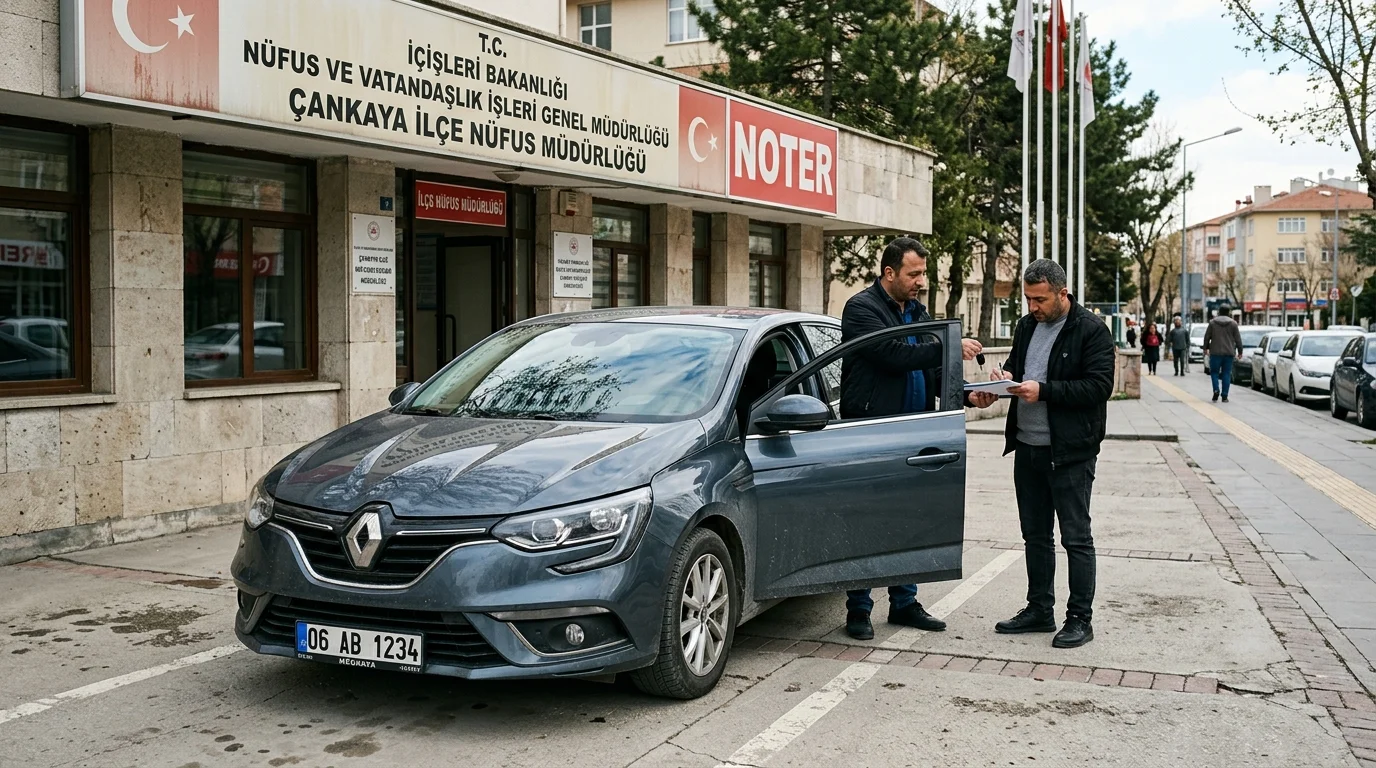 ÖTV muafiyetli engelli aracın vefat sonrası noter intikali ve mülkiyet devir işlemleri